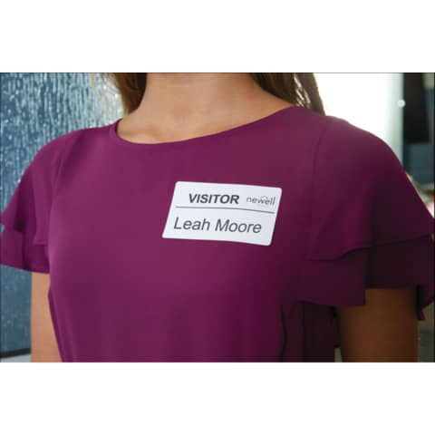 Rotolo da 300 etichette Dymo LabelWriter Badge 89x41 mm bianco S0722560